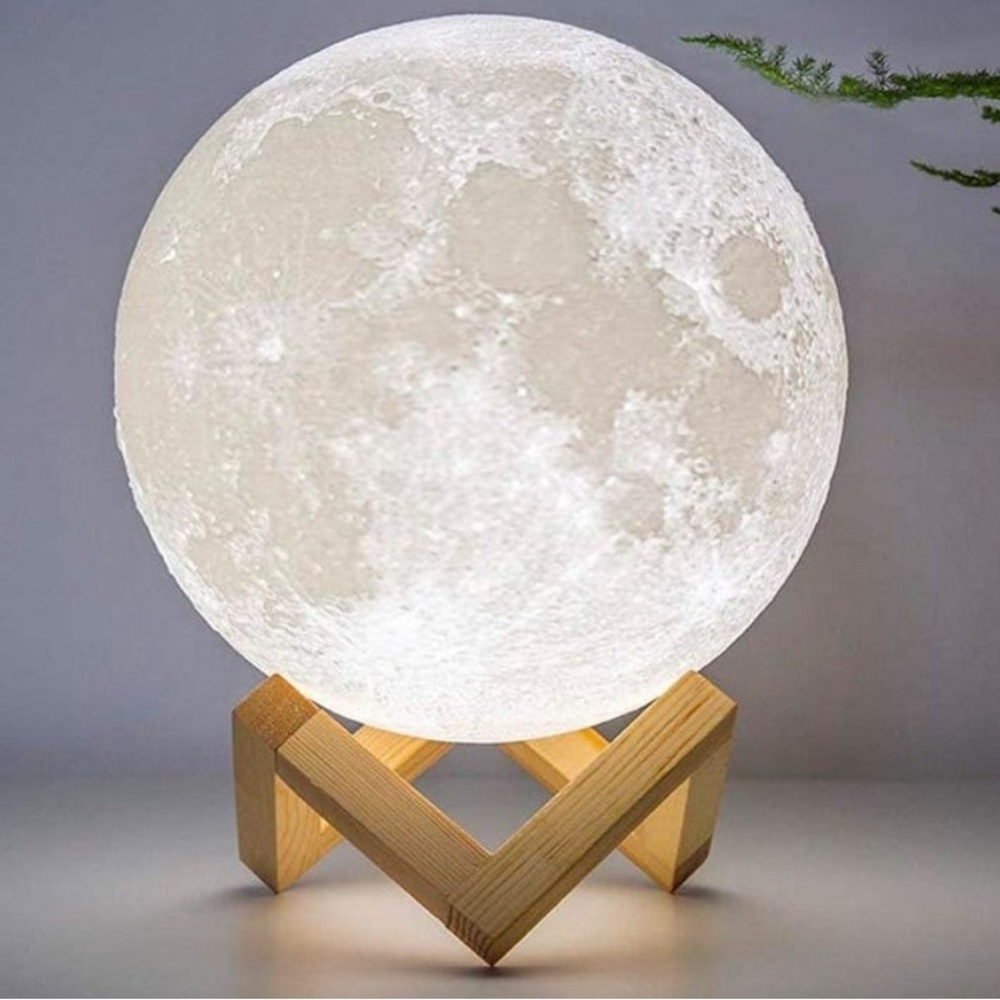Moon lamp boho